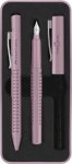 Kuulakärkikynä Faber-Castell Grip2010 rasia täyte- ja rose shad.