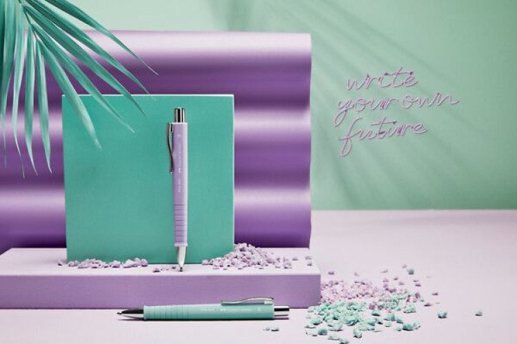 Kuulakärkikynä Faber-Castell Poly Ball Colours XB caribic blue