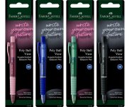 Kuulakärkikynä Faber-Castell Poly Ball View blisteripakkaus