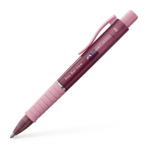 Kuulakärkikynä Faber-Castell Poly Ball XB rose shadows