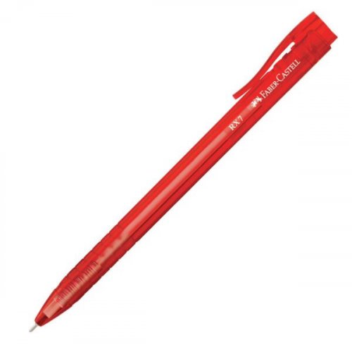 Kuulakärkikynä Faber-Castell RX7 0.7 punainen