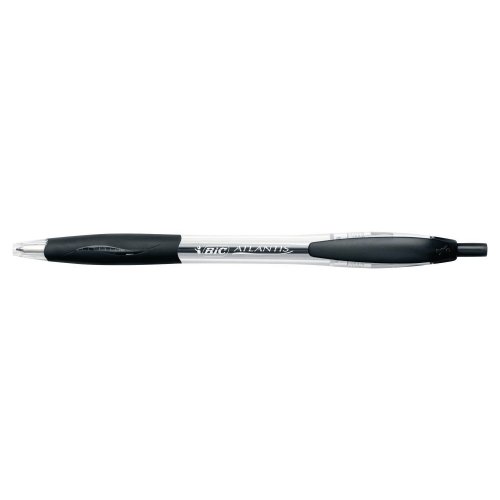 Kuulakärkikynä Mekanismilla Bic atlantis 0,32mm medium musta