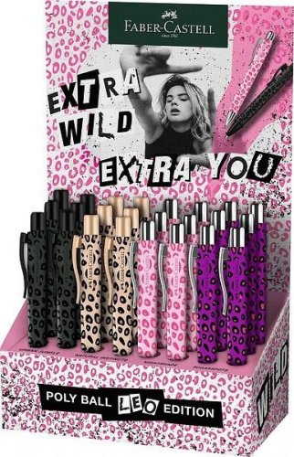 Kuulakärkikynä Poly Ball Leo myymäläteline 2026 XB 1,0mm