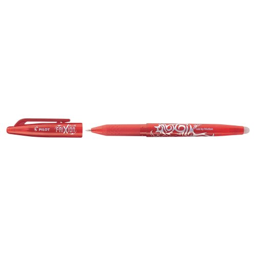 Kuulamustekynä Pilot frixion roller korkilla 0,35mm punainen
