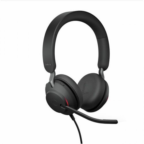 Kuuloke Jabra Evolve 2 40 SE USB-A MS stereo Musta