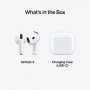 Kuulokkeet Apple AirPods 4 Gen White huollettu