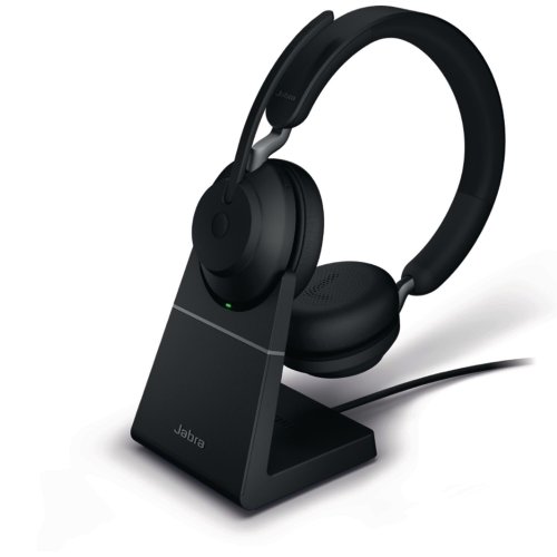 Kuulokkeet Jabra evolve2 65 ms langattomat usb-a latausalustalla