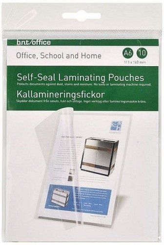 Kylmälaminointitasku BNT A6 111x160mm