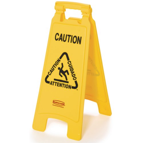 Rubbermaid varokaa märkää lattiaa-kyltti