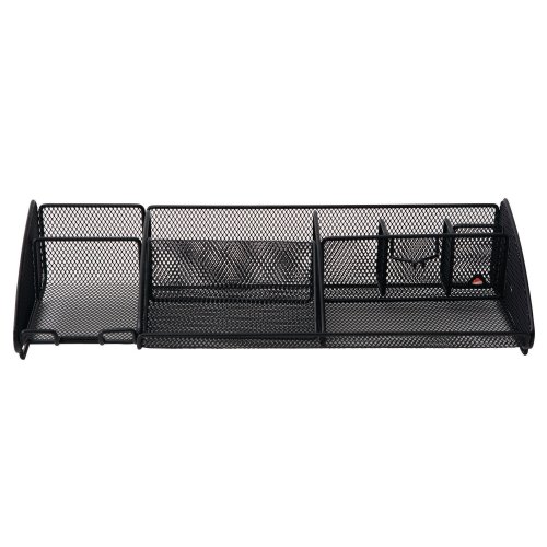 Kynälokerikko Alba mesh metalli musta
