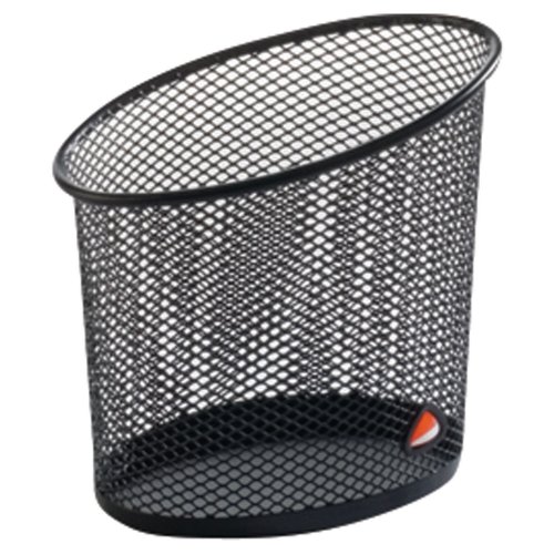 Kynäpurkki Alba mesh metalli musta