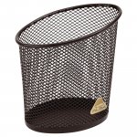 Kynäpurkki Alba mesh metallinen musta