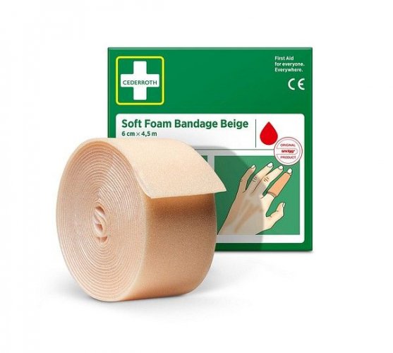 Laastari Soft beige 6cm 4,5m