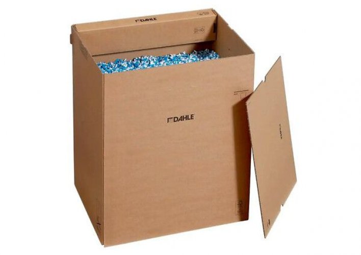 Laatikko Dahle Paperisilppurin 100L pahvia