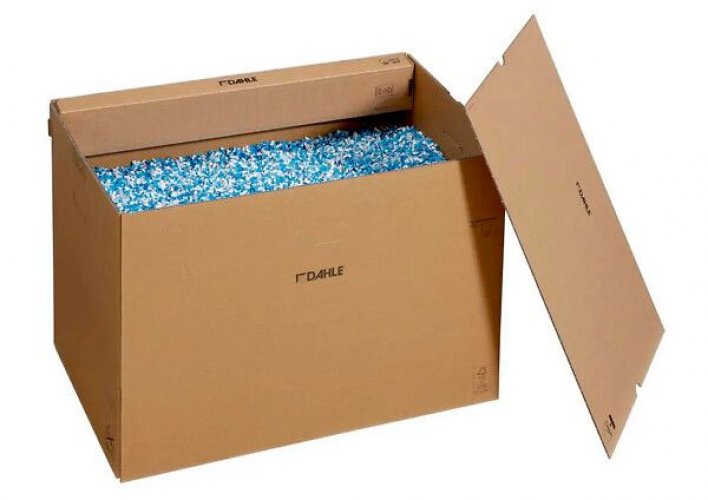 Laatikko Dahle Paperisilppurin 140L pahvia