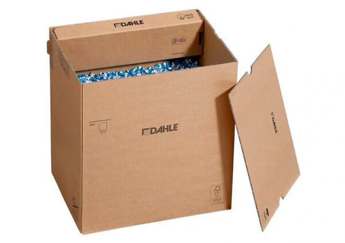 Laatikko Dahle Paperisilppurin 40L pahvia