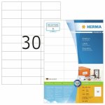 Herma Premium 4456 A4/30-os 70x29,7mm 100 arkkia