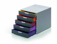 Lomakelaatikosto Durable VARICOLOR 5-osainen