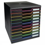 Laatikosto Exacompta harlequin 10-os
