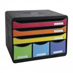 Laatikosto Exacompta store-box 3+3harleq