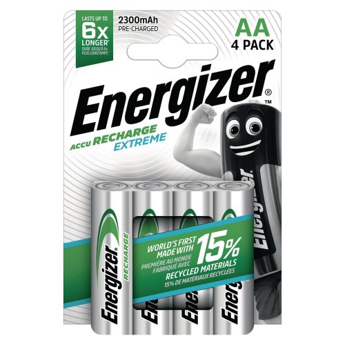 Ladattava Akku Energizer® extreme aa/hr6 4kpl