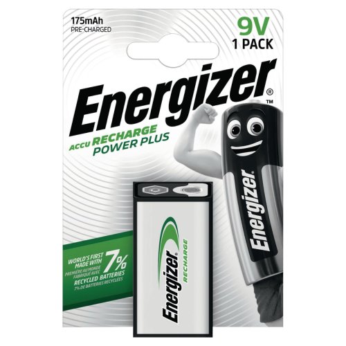 Ladattava Akku Energizer® power plus hr22/9v