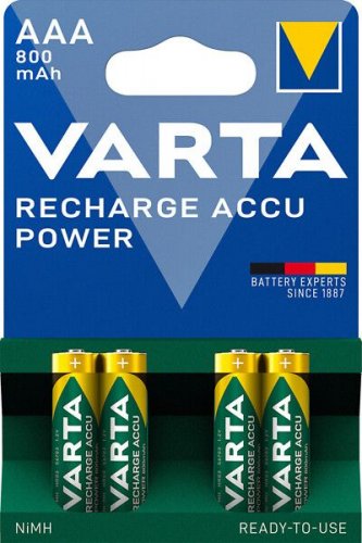 Akku Varta Recharge Accu Power AAA 1000 mAh