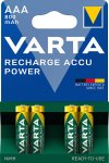 Akku Varta Recharge Accu Power AAA 1000 mAh 4 kpl/pak