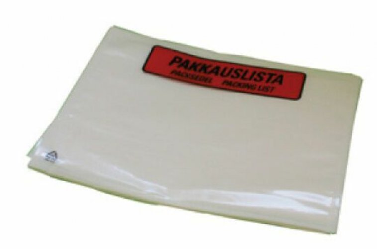 Lähetyslistatasku C5 painettu 225x165mm