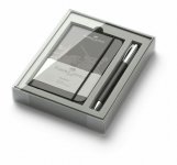 Lahjapakkaus Faber-Castell Ambition kuulakynä musta