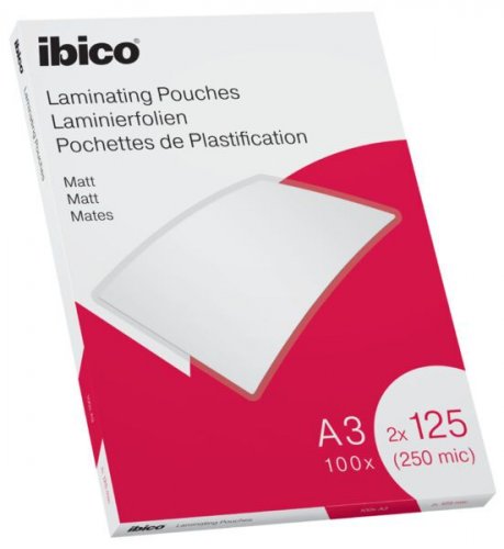 Laminointitasku a3 Ibico 125mic matta laminointikalvo