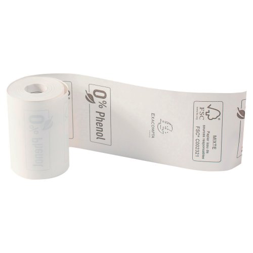 Lämpöpaperirulla 80 x 60 x 12 mm 44 m 10kpl kuittirulla