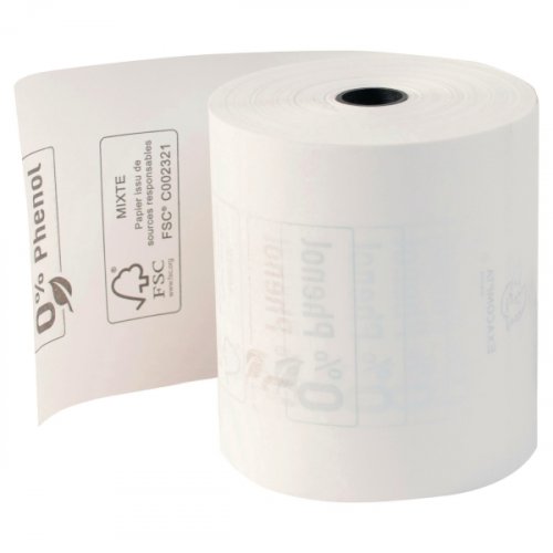 Lämpöpaperirulla 80x76x12mm 76m 10kpl kuittirulla
