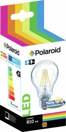 Lamppu Polaroid Led 7W E27 Avide LED Filament Globe