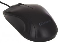 Hiiri Sandberg USB langall musta oikea/vasenk.