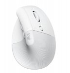 Langaton hiiri Logitech Lift Ergonomic valkoinen oikeakätinen
