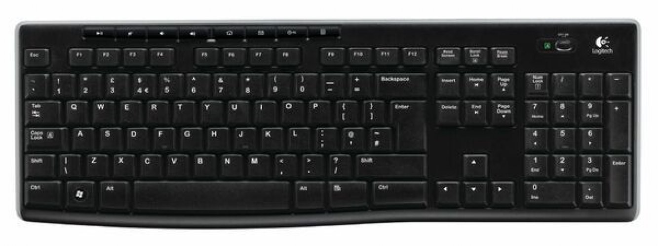 150405 Näppäimistö Logitech K270 on langaton on tyylikäs ja ergonominen siro näppäimistö jossa on pitkä kantama. Näppäimistössä on selkeät suuret näppäimet. Katso myös muita ergonomisia näppäimistöjä verkkokaupastamme.