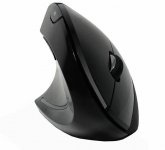 Langaton pystyhiiri iMouse E90 musta vasenkätinen