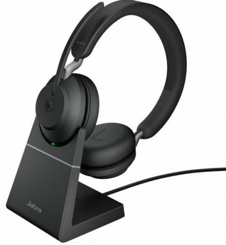 Langattomat kuulokkeet Jabra Evolve 2 65 MS lataustelakalla