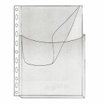 Läppätasku A4 sivuvekillä PVC vahvuus 180 mic, 50kpl/ltk