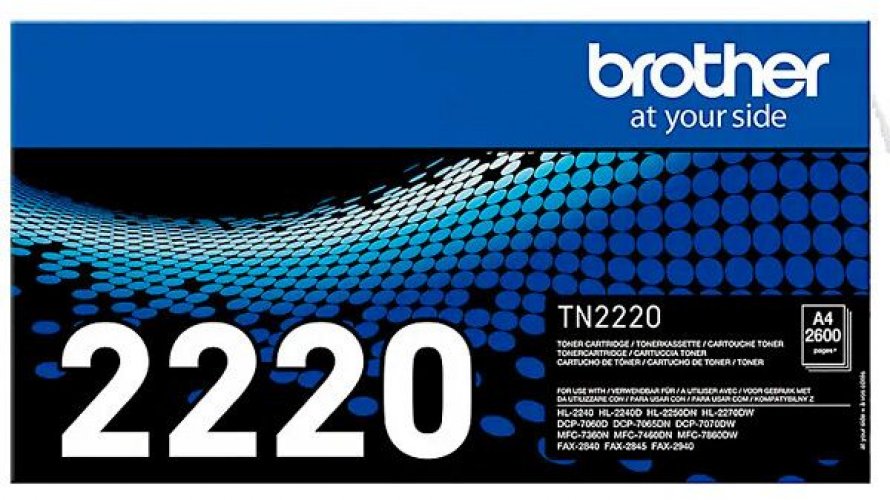 Laserkasetti Brother TN-2220 musta värikasetti