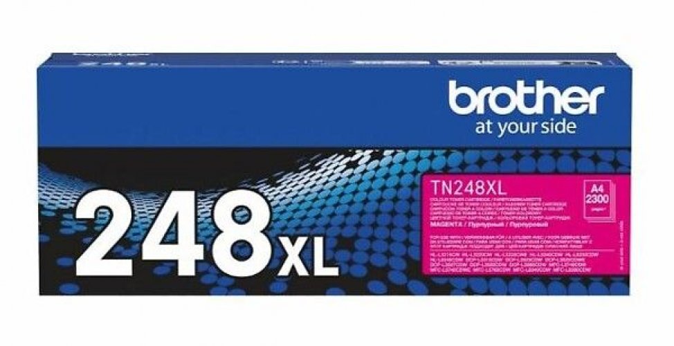 Laserkasetti Brother TN-248XLM magenta värikasetti