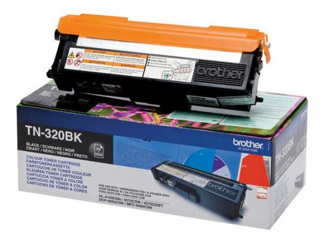 Laserkasetti Brother TN-320BK musta värikasetti
