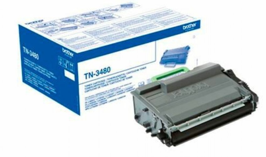 Laserkasetti Brother TN-3480 musta värikasetti