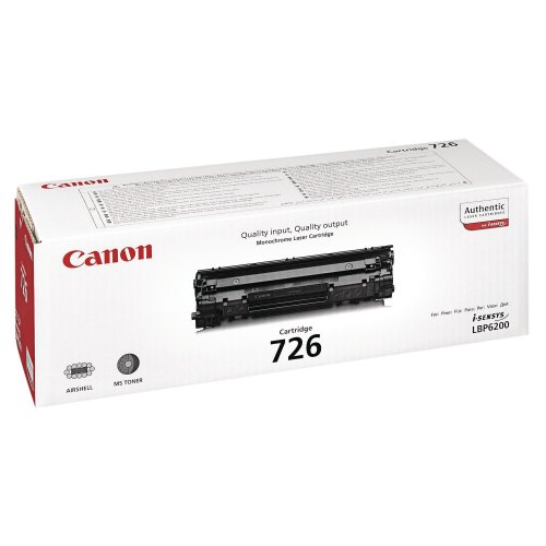 Laserkasetti Canon 726 musta