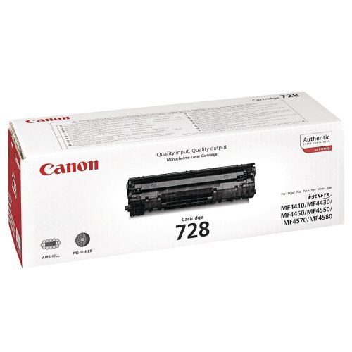 Laserkasetti Canon 728 musta