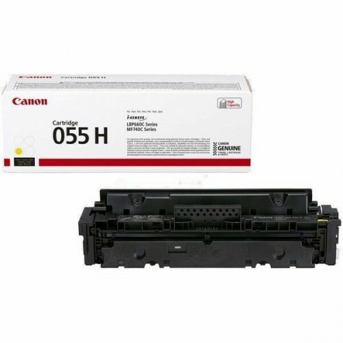 Laserkasetti Canon crg 055 H 3017C002 keltainen värikasetti