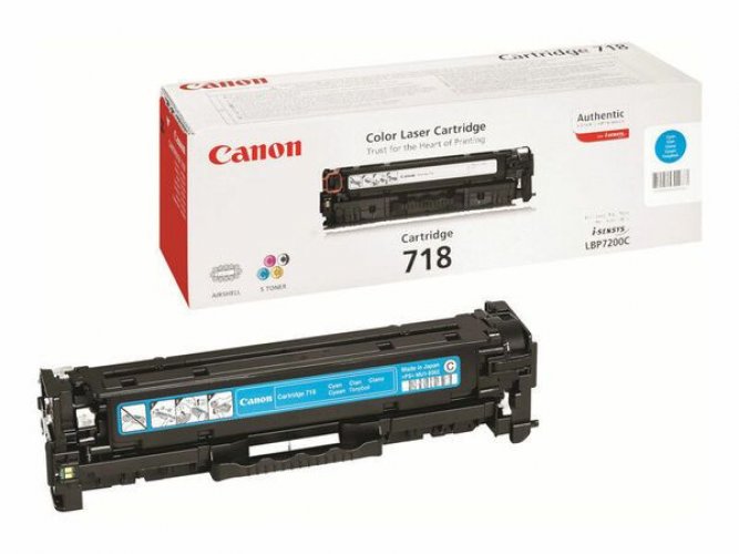 Laserkasetti Canon crg 718 C 2661B002 cyan värikasetti
