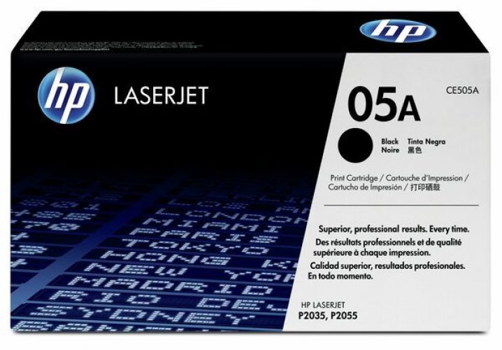 Laserkasetti HP 05A CE505A musta värikasetti