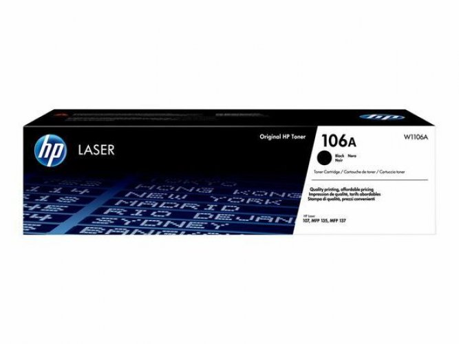 Laserkasetti HP 106A W1106A musta värikasetti